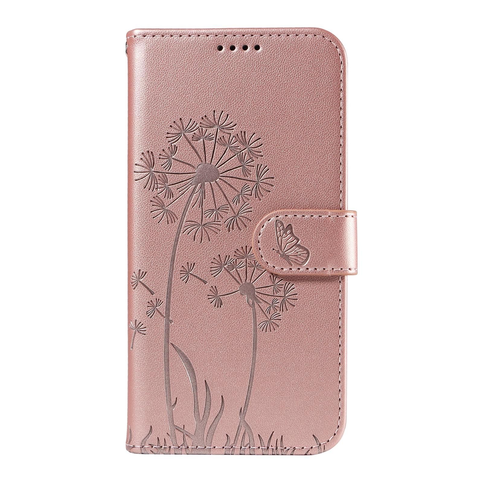 Dandelion Embossed Leather Case For OnePlus 13