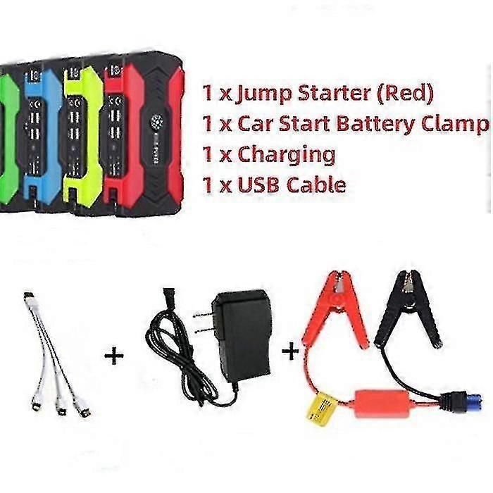 Car Jump Starter 28000mah Power Bank Charger 12v Car Van Battery Pack Booster zxin