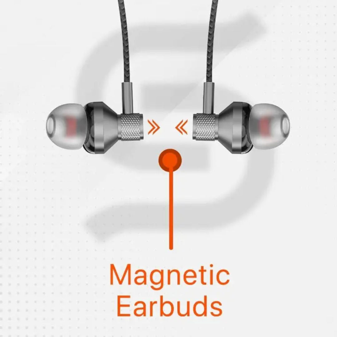 Porodo Soundtec SV-Pro Neckband Earphone ENC, Black