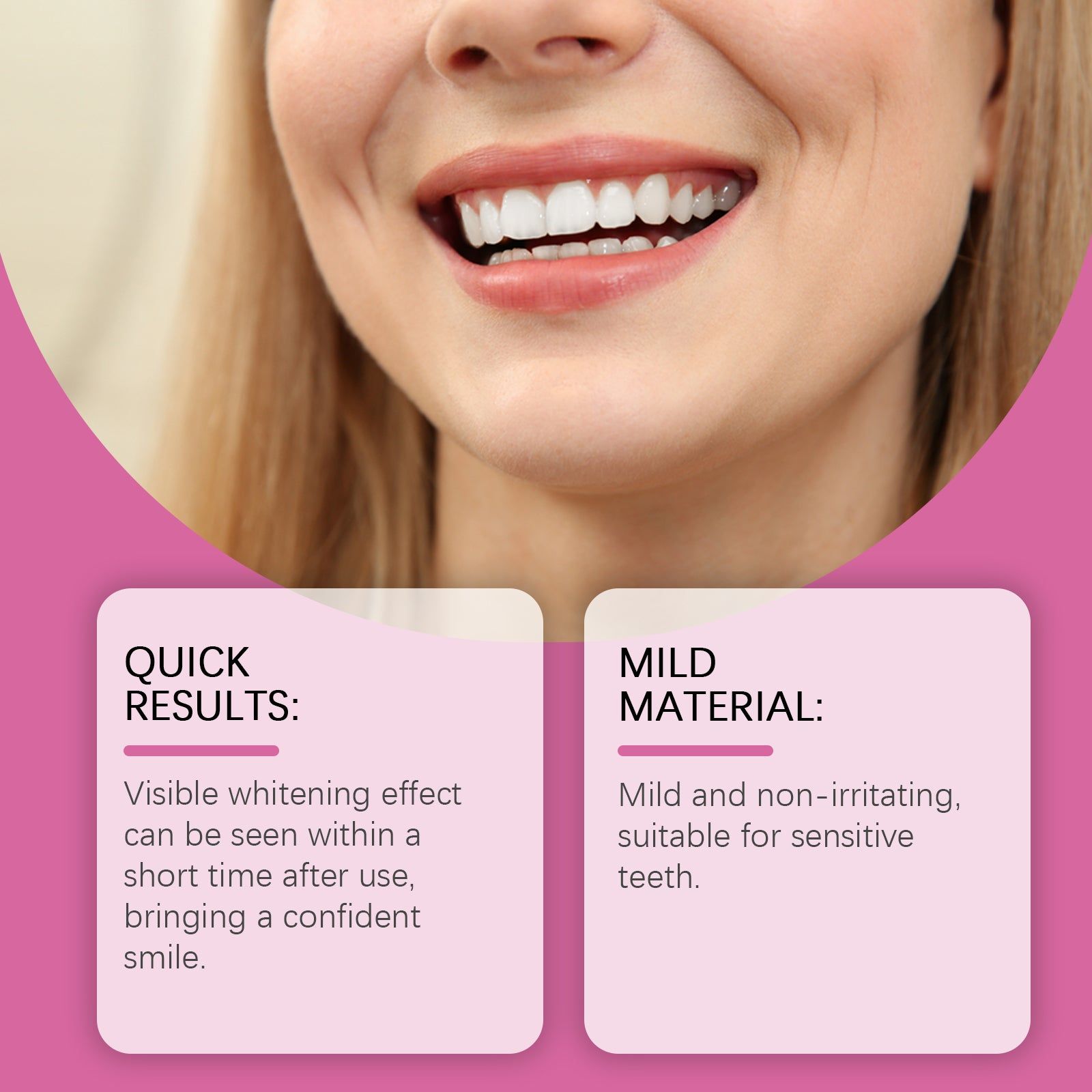 Brighten Your Smile with White Teeth Whitening Patches, Fast & Safe Oral Care ,7 pieces