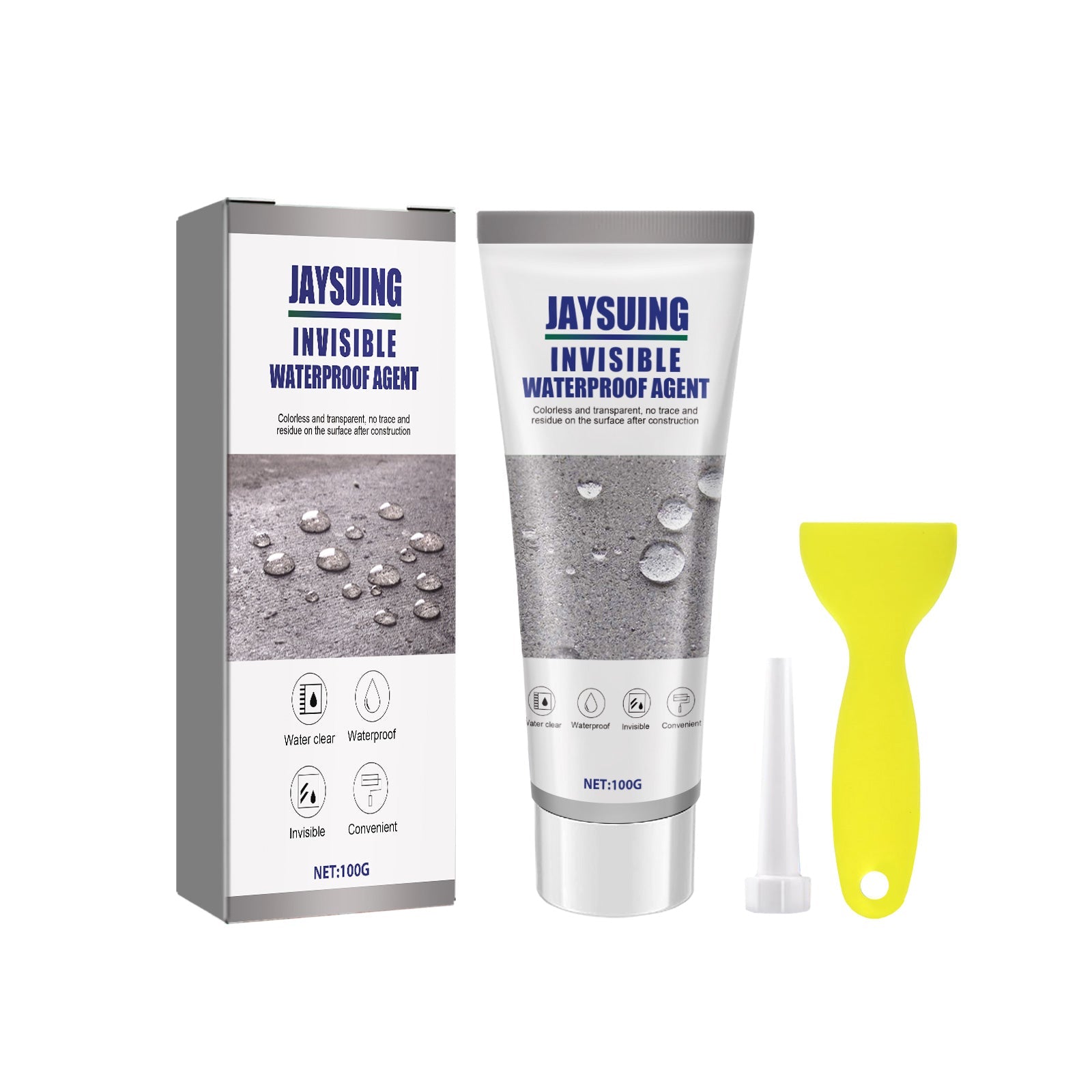 Premium Waterproof Glue for Leak Repair, Tile, Wall, Roof, Pipe, Easy to Use ,1set