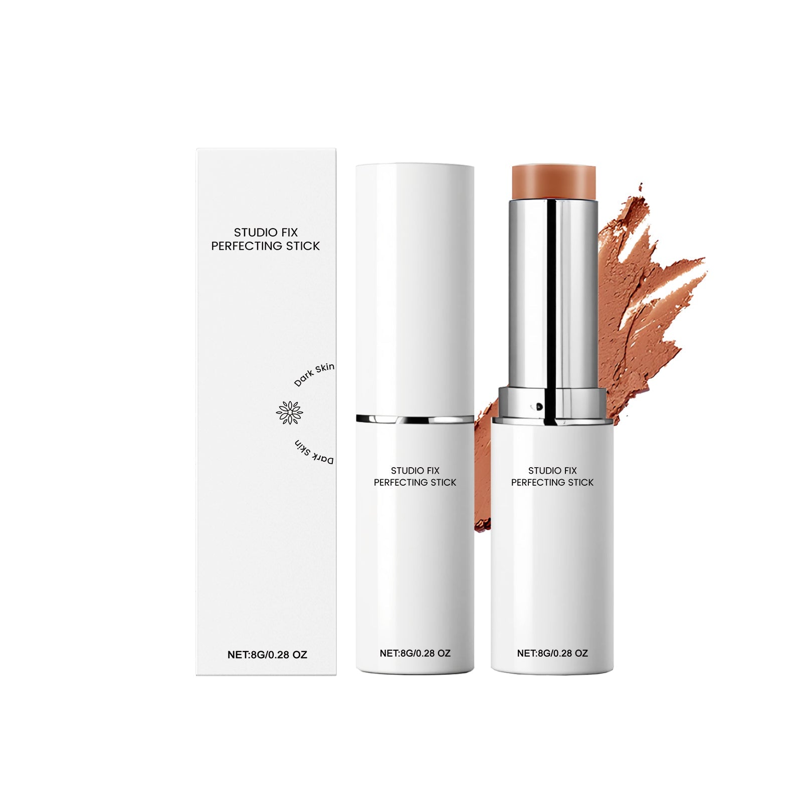 Brightening Stick Concealer Foundation Long-Lasting Hydrating Flawless Cover ,8g