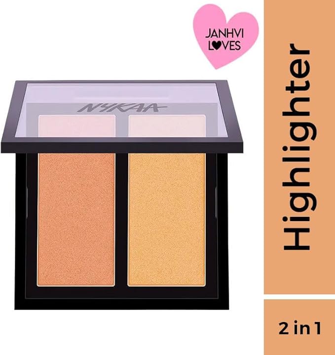 Nykaa Glow Getter  ثنائي لإبراز وإضاءة البشرة  Gliterrati  02