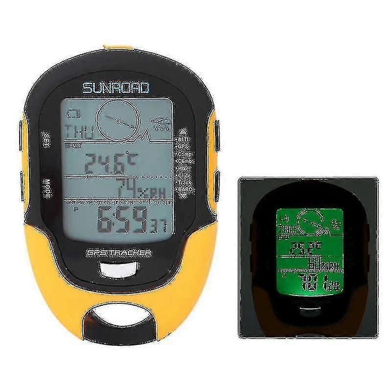 Handheld Gps Navigation Receiver With Altimeter Barometer Compass