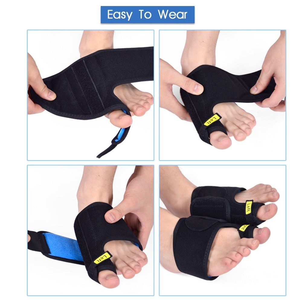 Bunion Corrector Splint Wrap Big Toe Straightener Support Pad Orthopedic Foot Care Protector