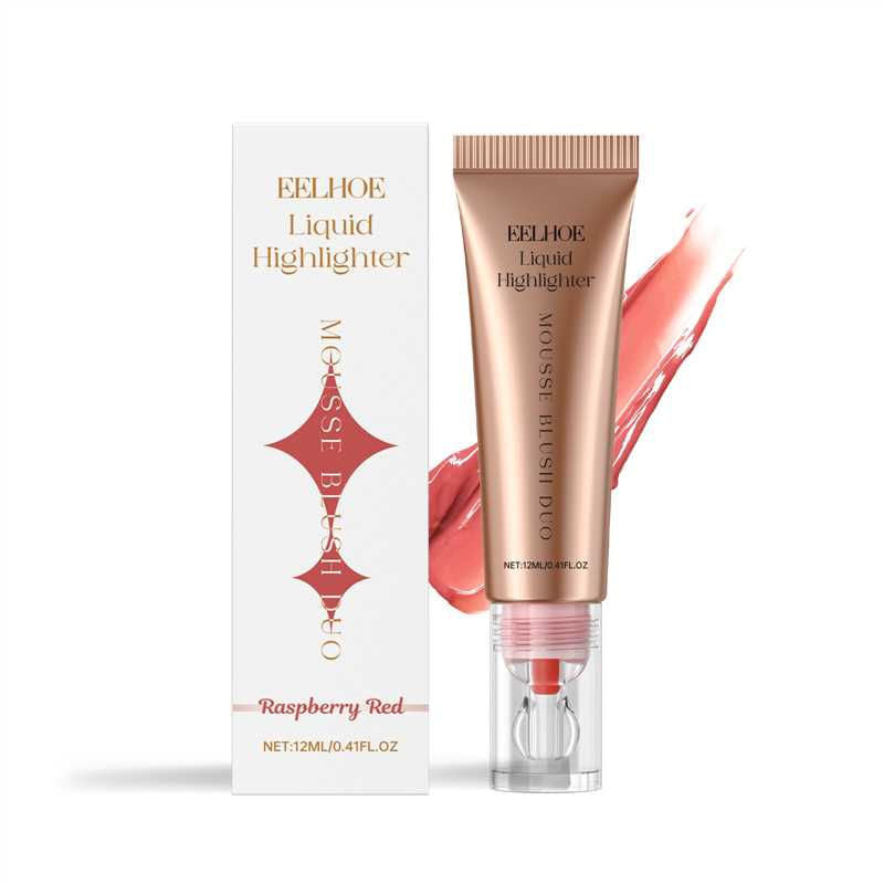 Beauty Collection Liquid Highlighter Blush Cream, Natural Radiance, Easy to Apply ,12ml