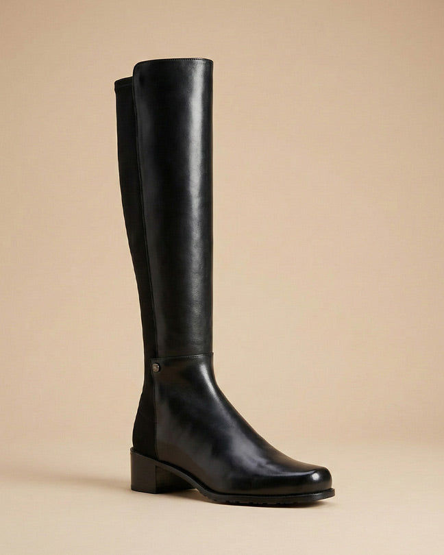 Stuart Weitzman mezzamezza black boots