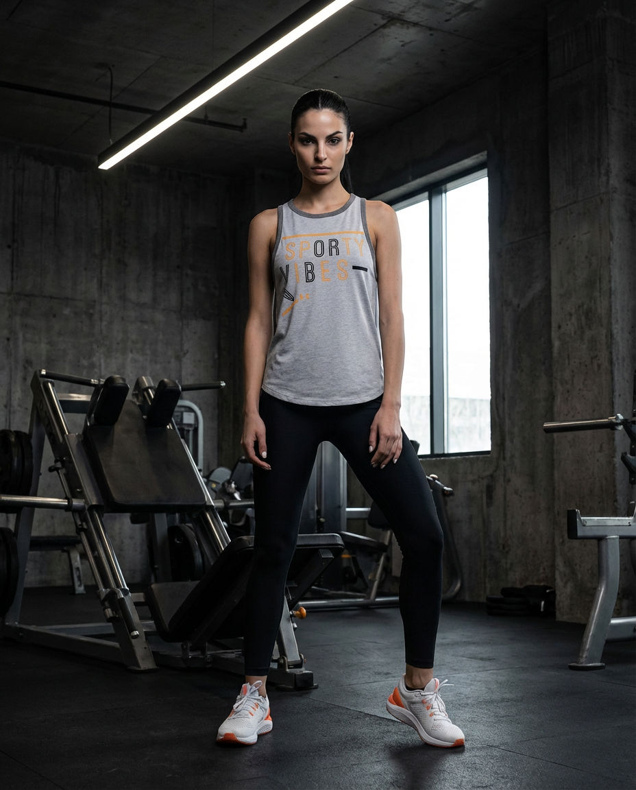 Under Armour Heather Grey Training Tank