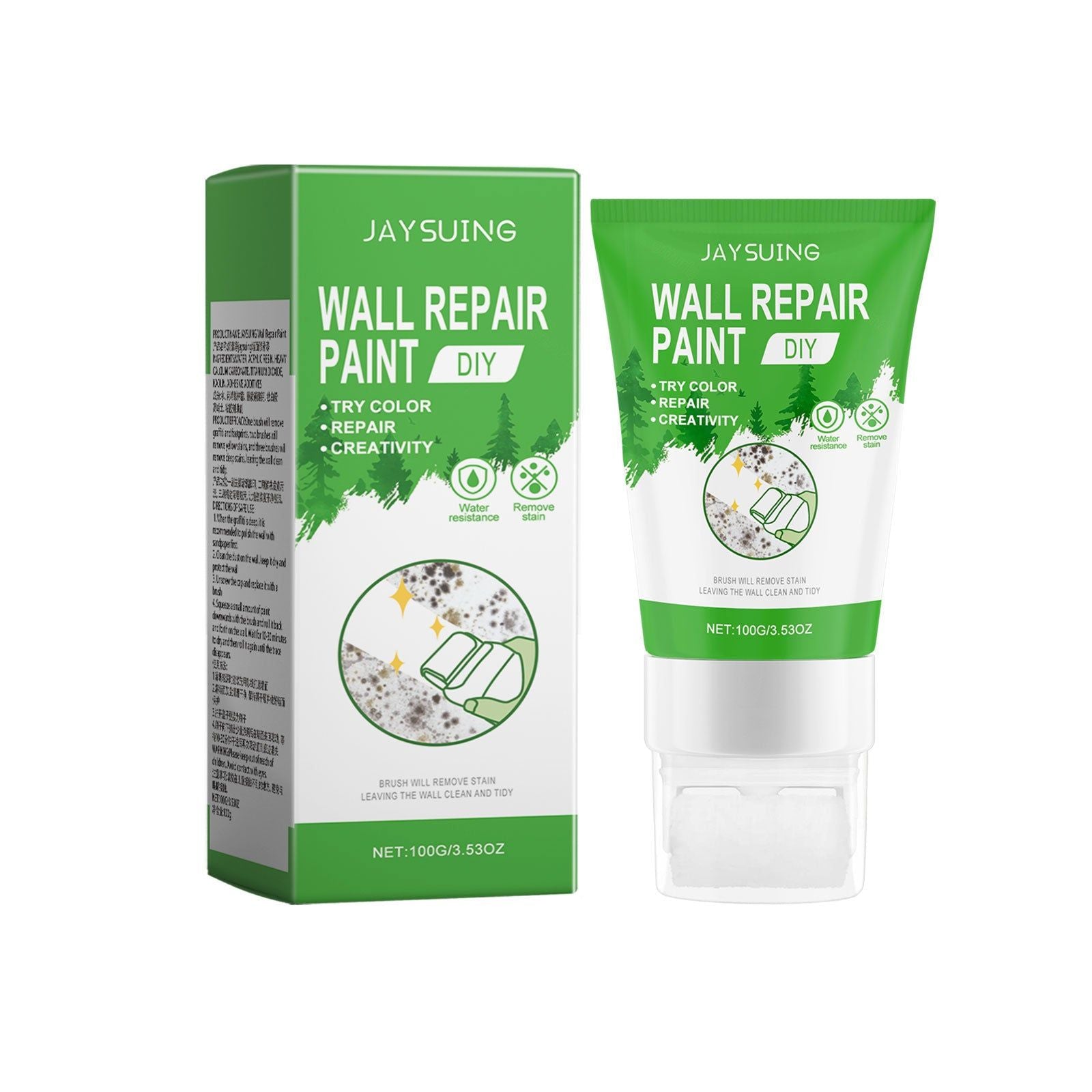 Transform Your Walls with Multi-Purpose Wall Finish Paint, Cover Stains & Graffiti ,100g