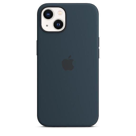 For iPhone 13 - Silicone Case with MagSafe, Protective and Stylish Phone Cover