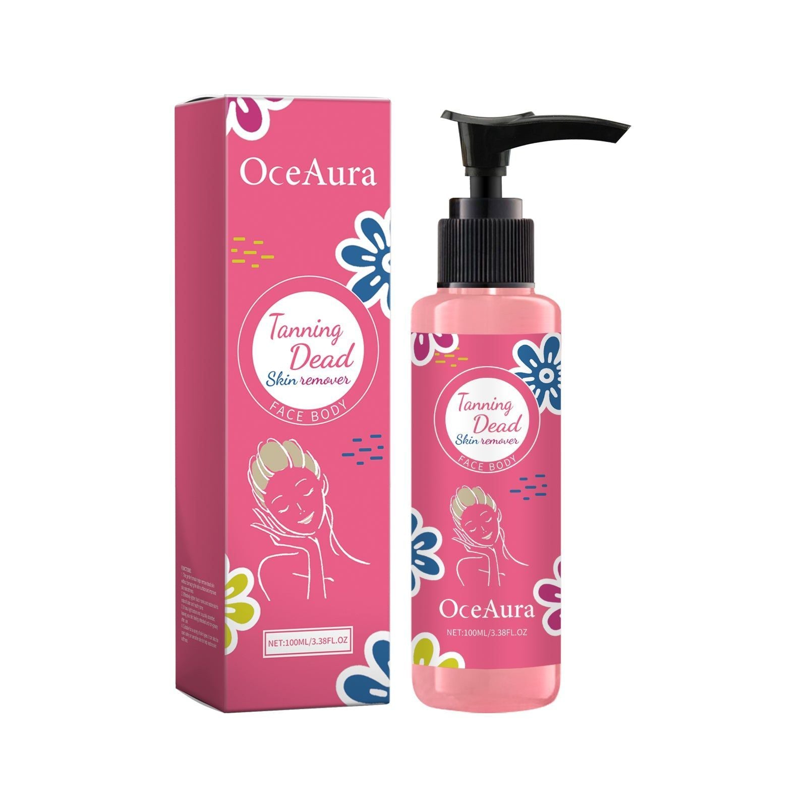Body Cleansing Exfoliating Gel, Brightening, Gentle, Soft Skin, Natural Glow ,100ml