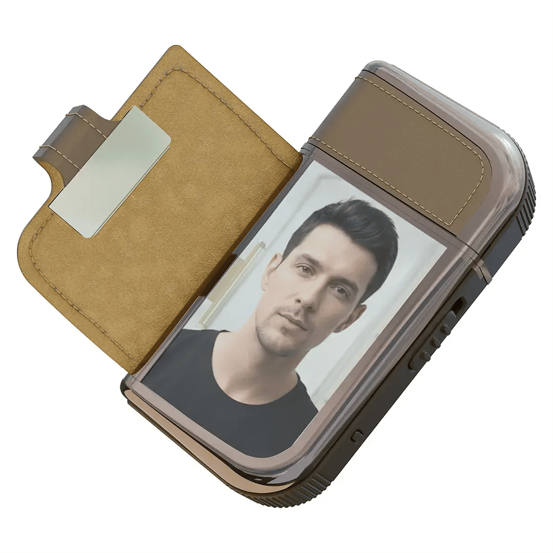 Porodo Clavis Multi-Functional Shaver Kit with Built-In Trimmer & Mirror