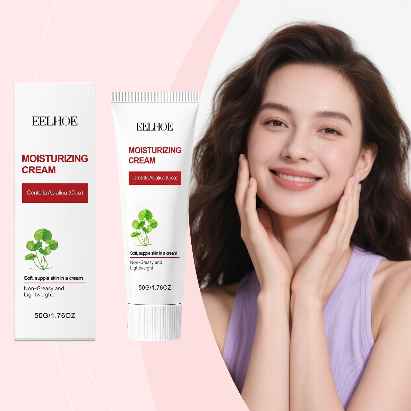 50g Centella Face Cream with Soothing and Moisturizing