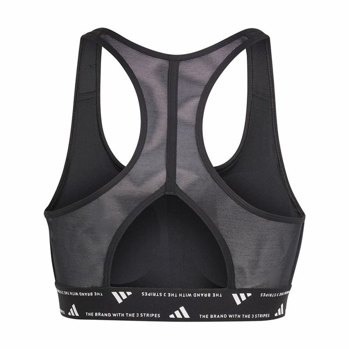 Sports Bra Adidas Essentials Powereact Mid Black
