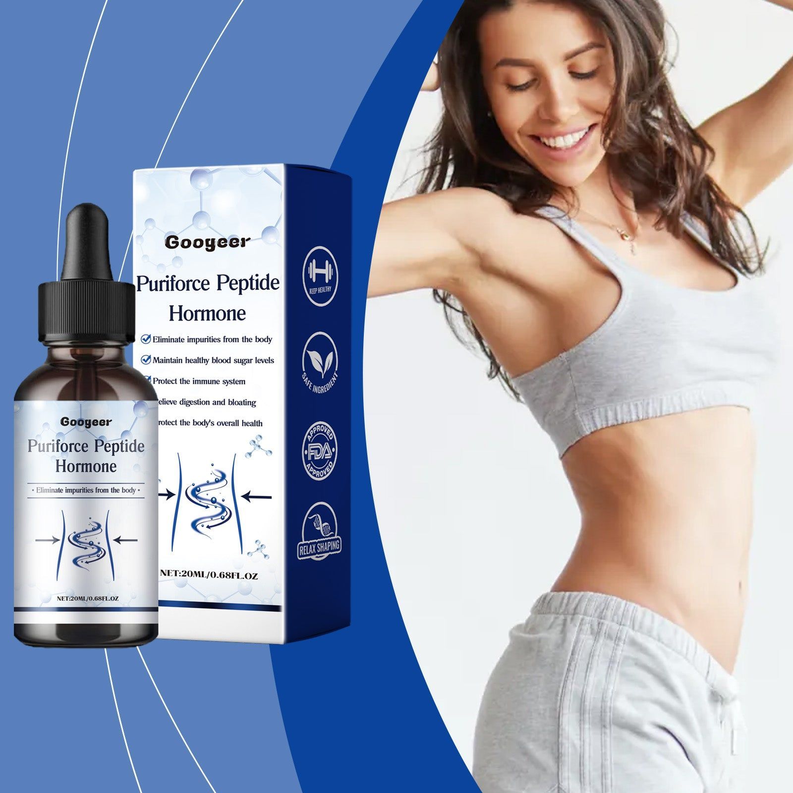 Fat Burning Drops, Body Care, Quick Fat Shaping, Natural Slimming Solution ,20ml