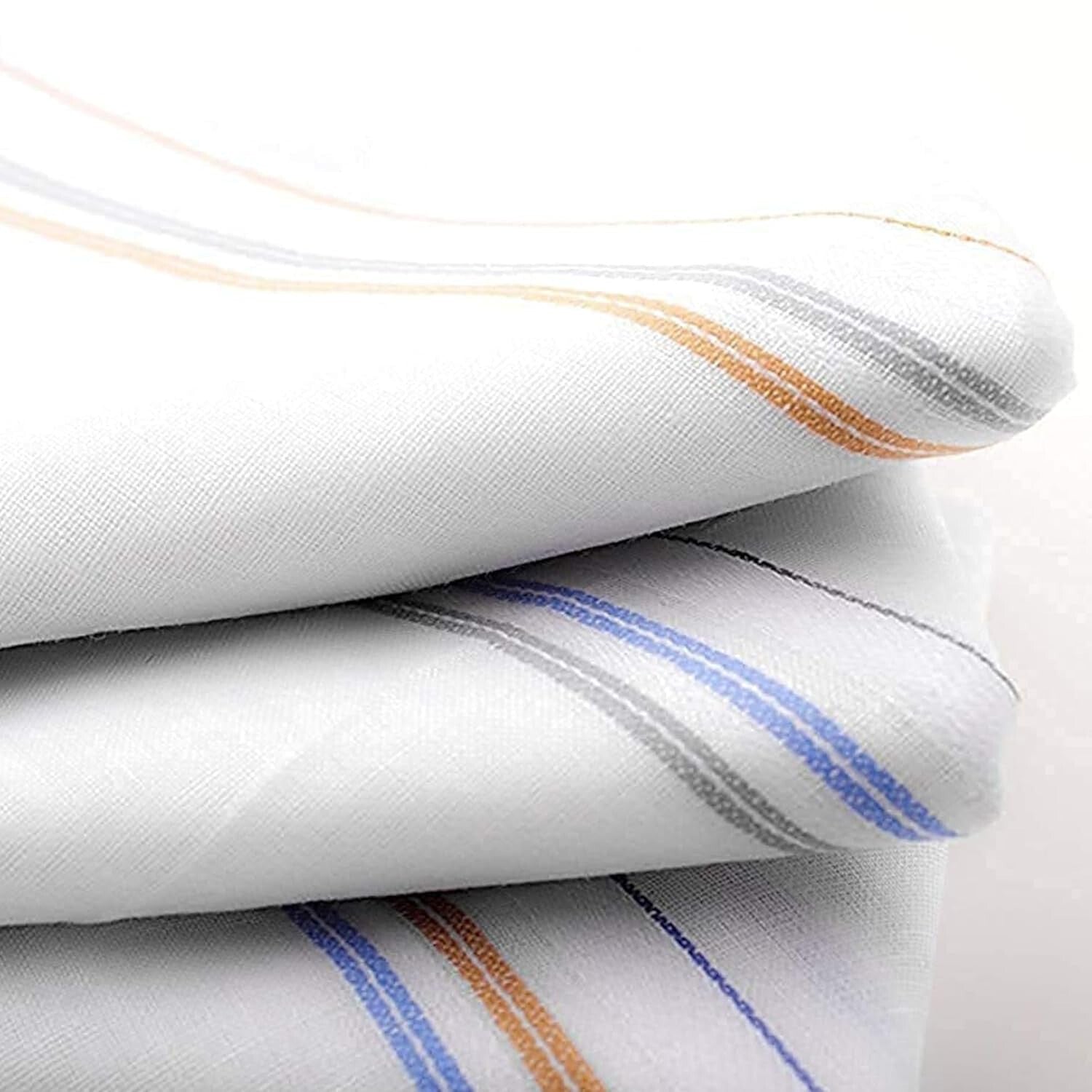 Set of 24 Cotton Hankies for Men Handkerchief Collection