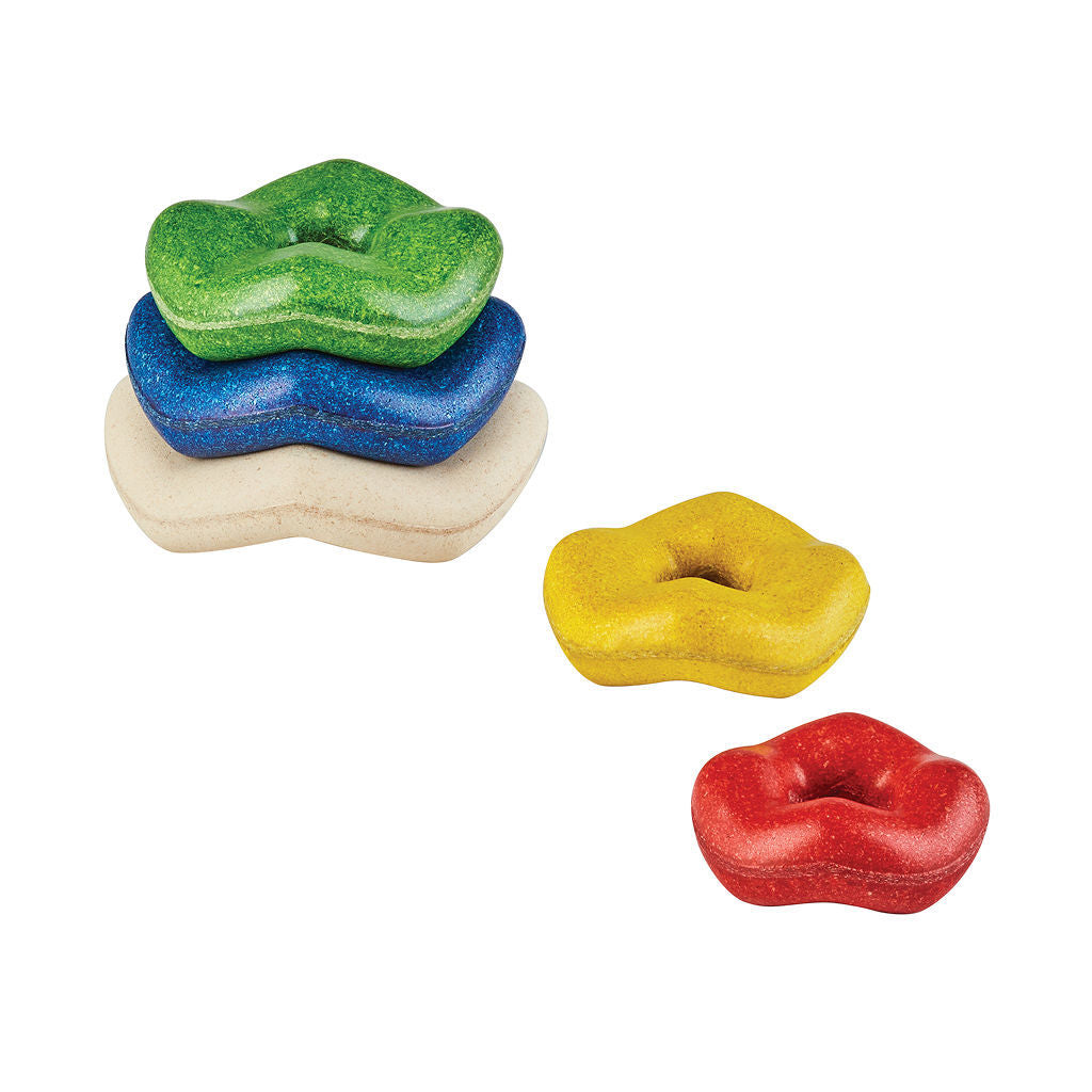 مجموعة الألعاب القابلة للتكديس «Wave» من PlanToys