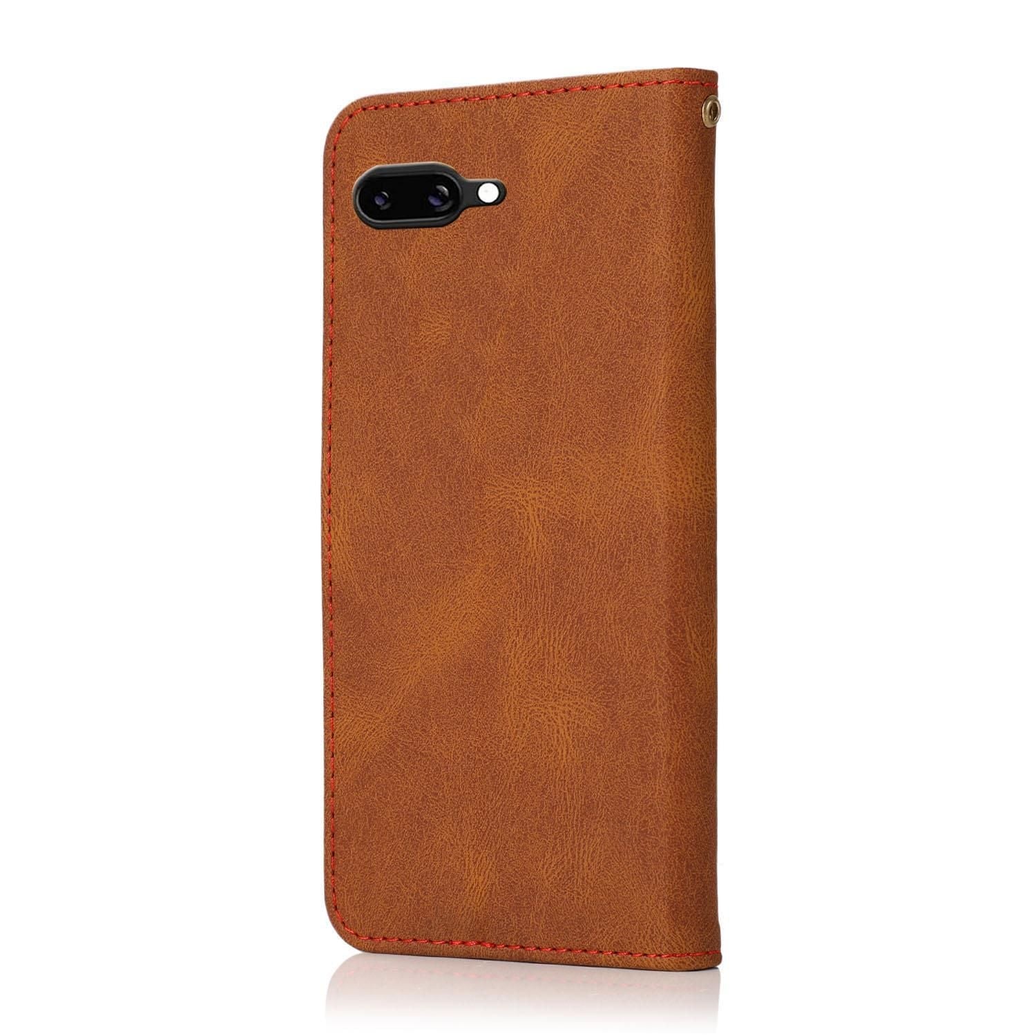 Dual-color Leather Case For Google Pixel 9a