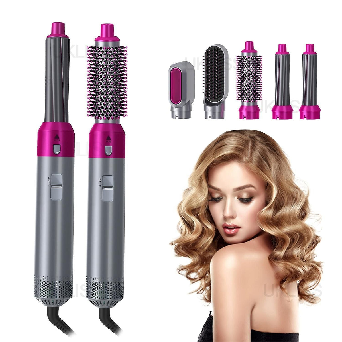 Hair Dryer Brush, Professional Blower, Hairdryer Rotating