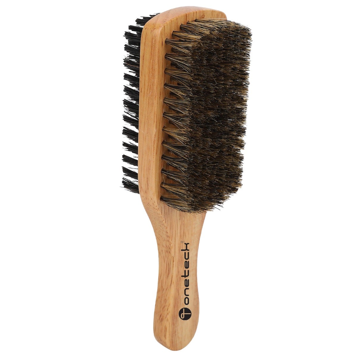 Onetech Double Sided Wooden Beard Brush, LYBT990