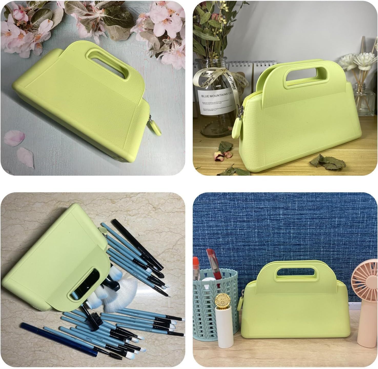 Makeup Bag Travel Cosmetic Bag Silicone Storage Bag Cosmetic Organizer