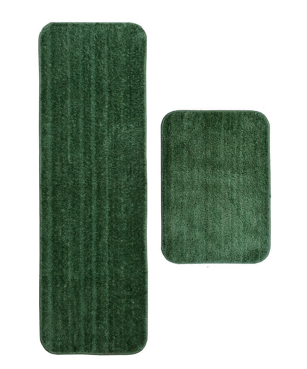 AIESY®  Beautiful Super-Soft Solid Runner Anti Skid Rug