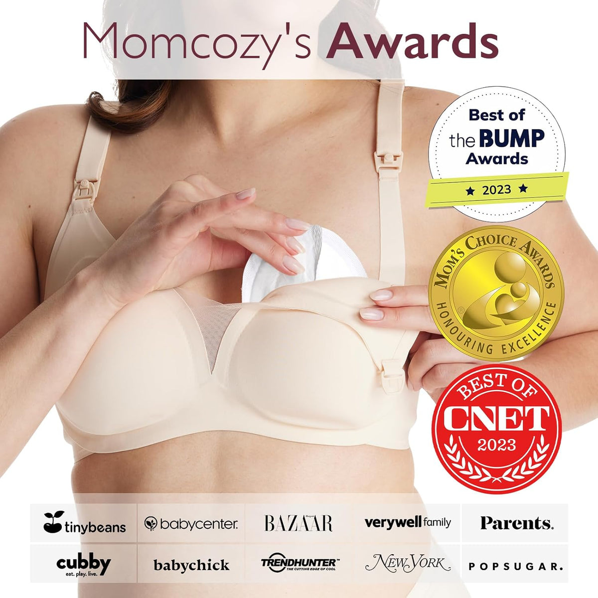 Momcozy Ultra-Thin Disposable Nursing Pads - 60 counts