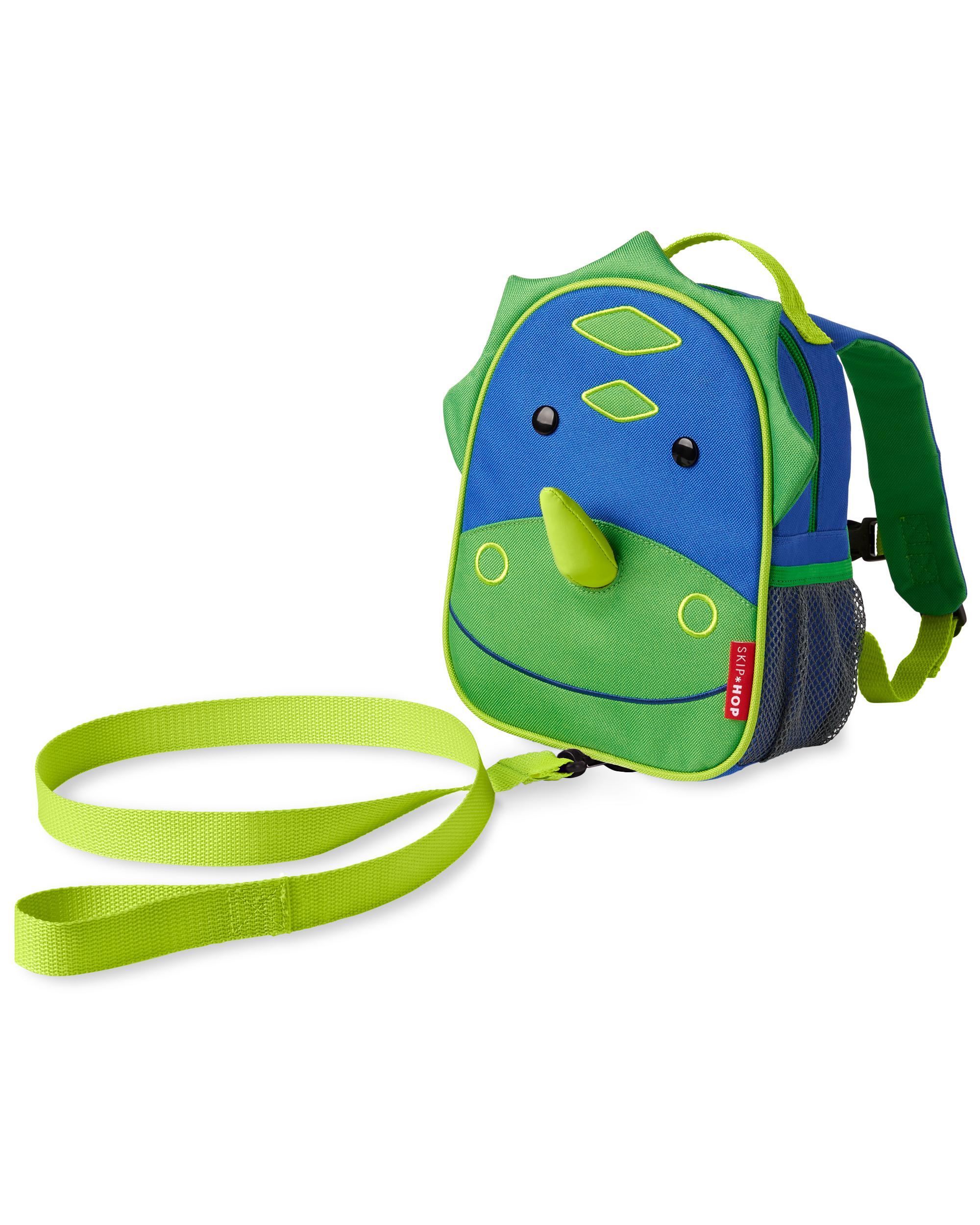 Skip Hop Zoo Mini Backpack with Safety Harness-  Dinosaur