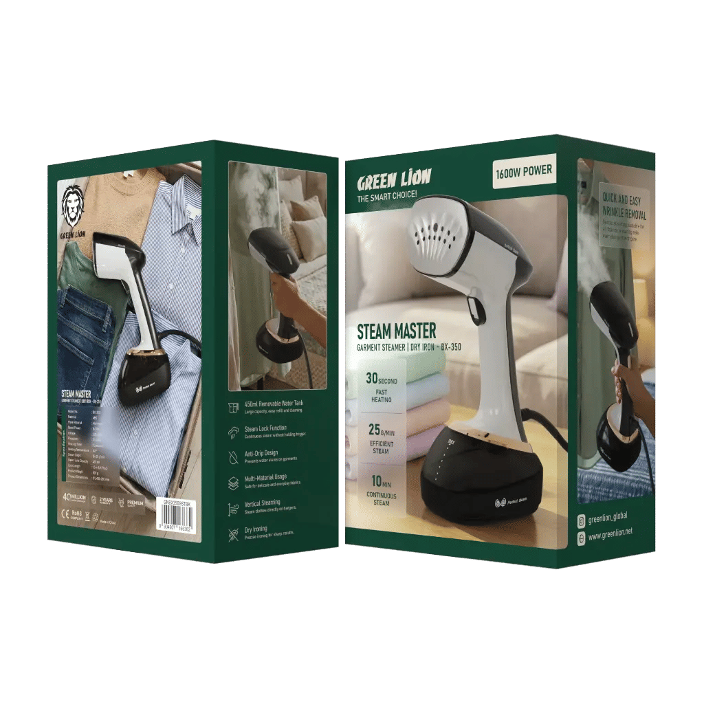 Green Lion STEAM  Garment Steamer 1600W