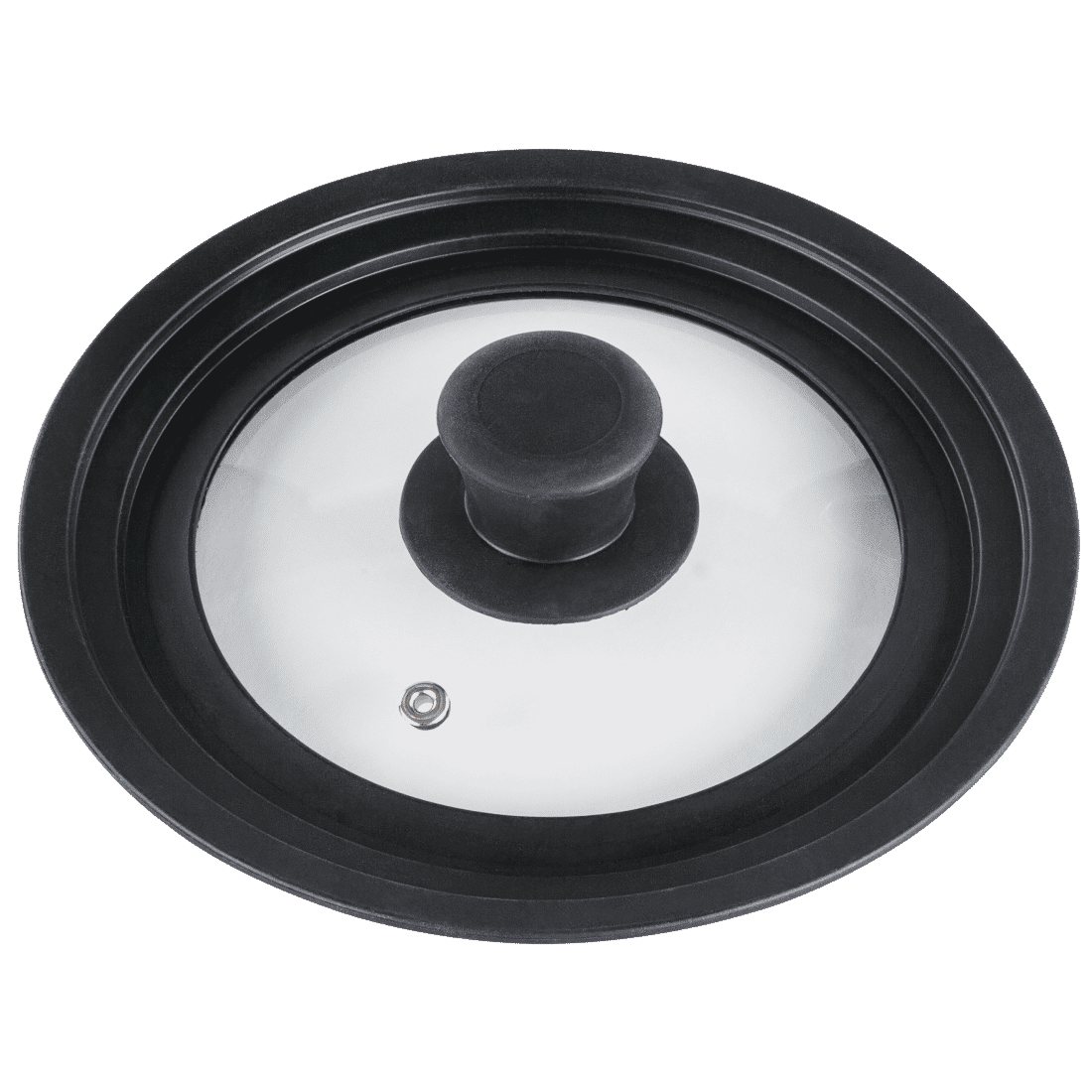 XAVAX 111544 Universal lid with steam hole for pots and pans, 16, 18, 20 cm, glass