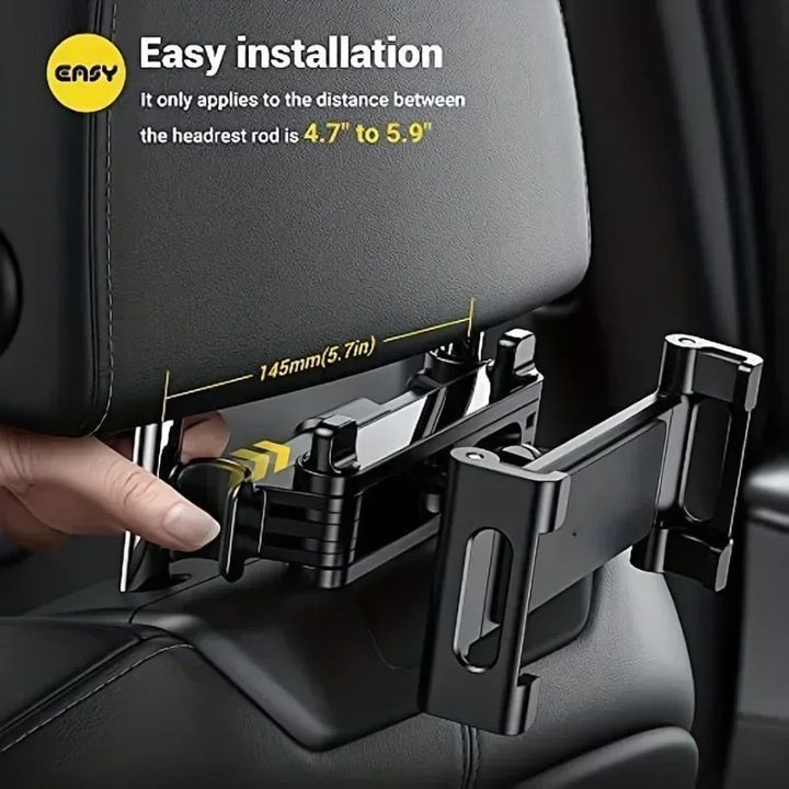 Car Headrest Tablet Holder Universal ipad Car Backseat Mount Trip Stand