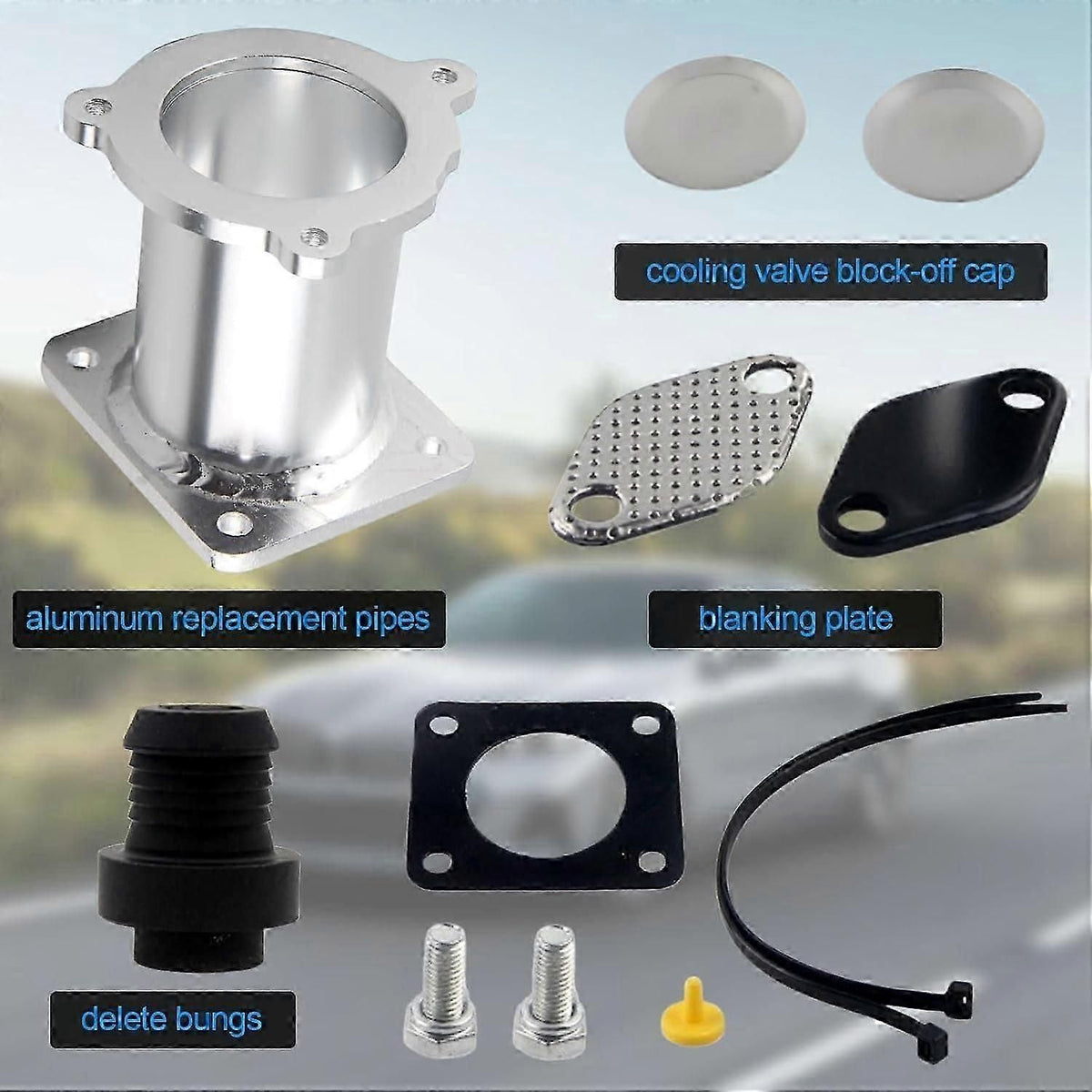 M47N2 M57N2 EGR Delete Kit Compatible with BMW Diesel Engines