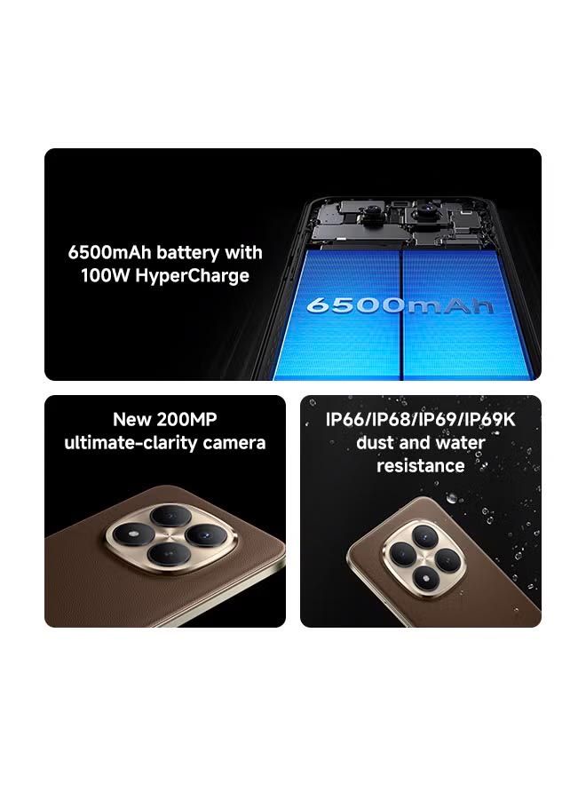 شاومي Redmi Note 15 Pro Plus 5G أسود 12 جيجابايت رام 512 جيجابايت