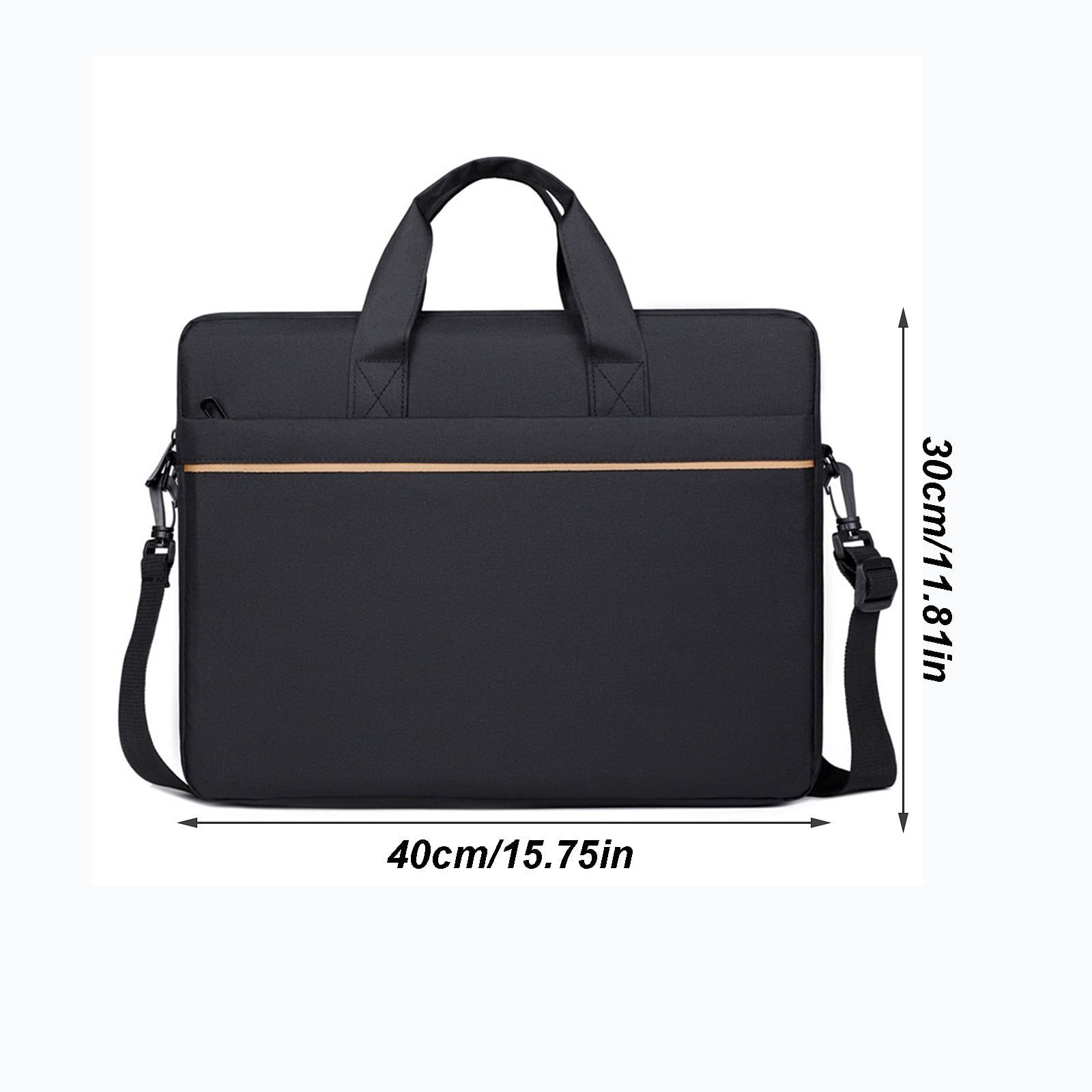 Men Laptop Shoulder Bag Large Capacity Business Briefcase Notebook Shoulder Bag Gift