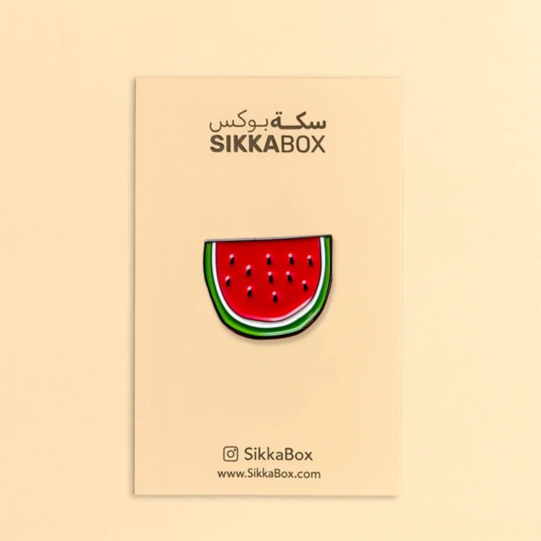 Watermelon Metal Sticker