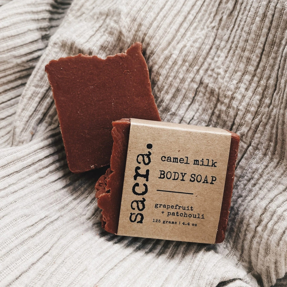 Grapefruit + Patchouli Camel Milk Soap