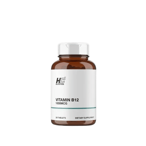 HC Nutrition Vitamin B12 1000 mcg, 30 Tablets
