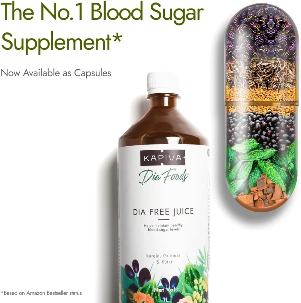 Kapiva Dia Free Capsules 60