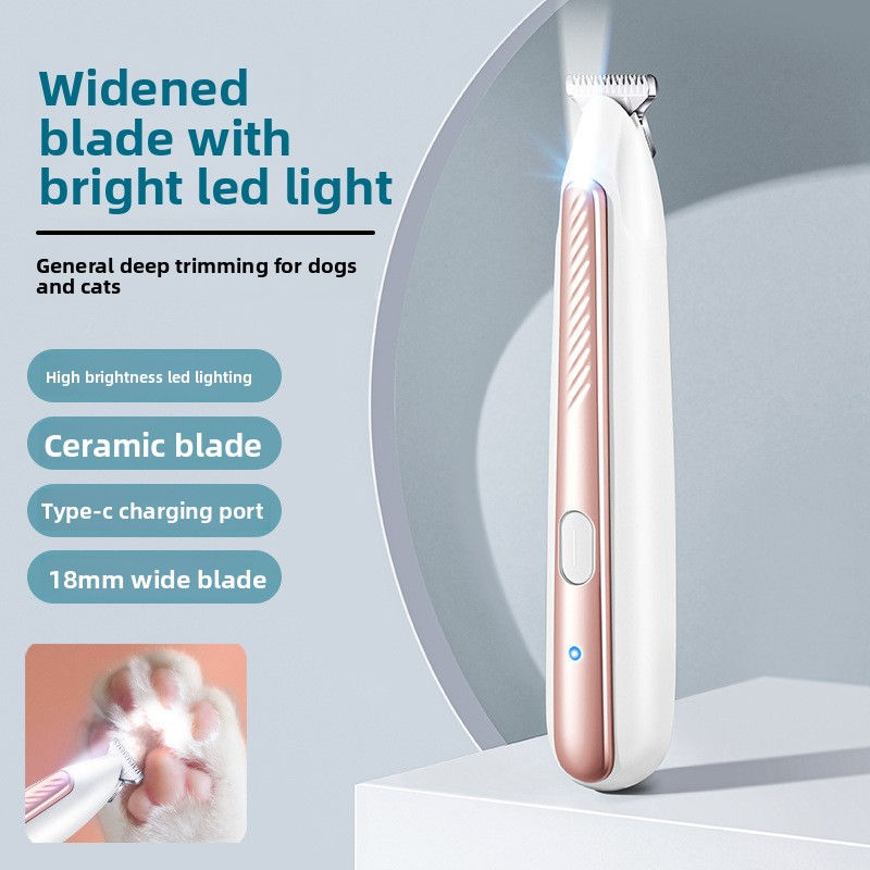 Silent Rechargeable Pet Hair Clipper