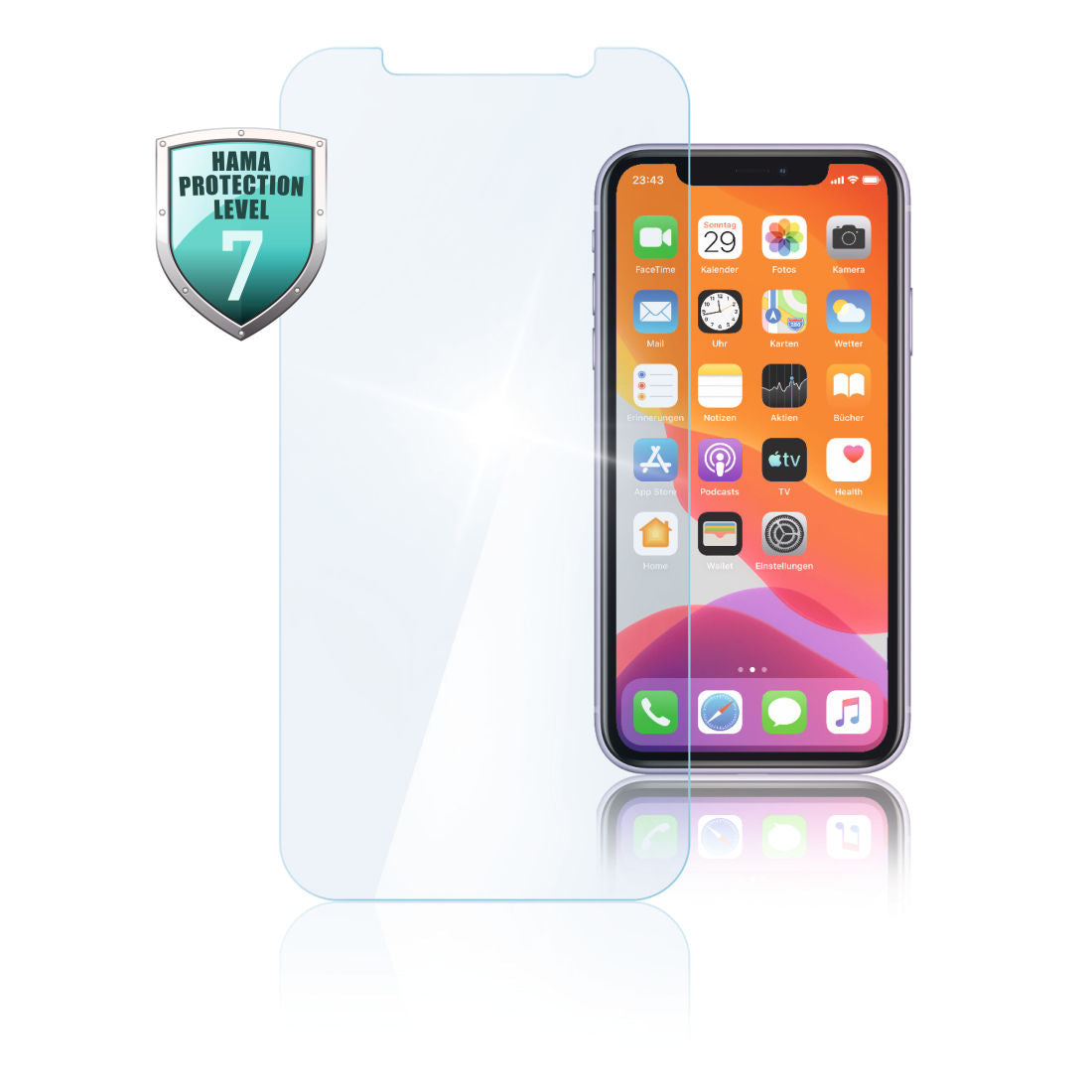 HAMA 188677 Protective Glass for  iPhone 12 Pro/ 12 Max