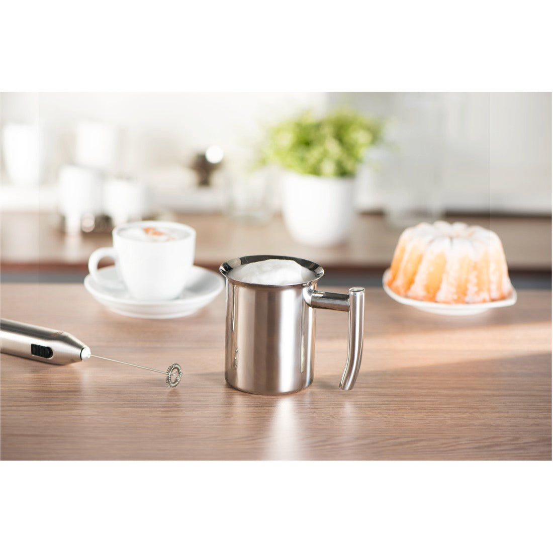 XAVAX 111166 إبريق حليب/شاي، فولاذ مقاوم للصدأ