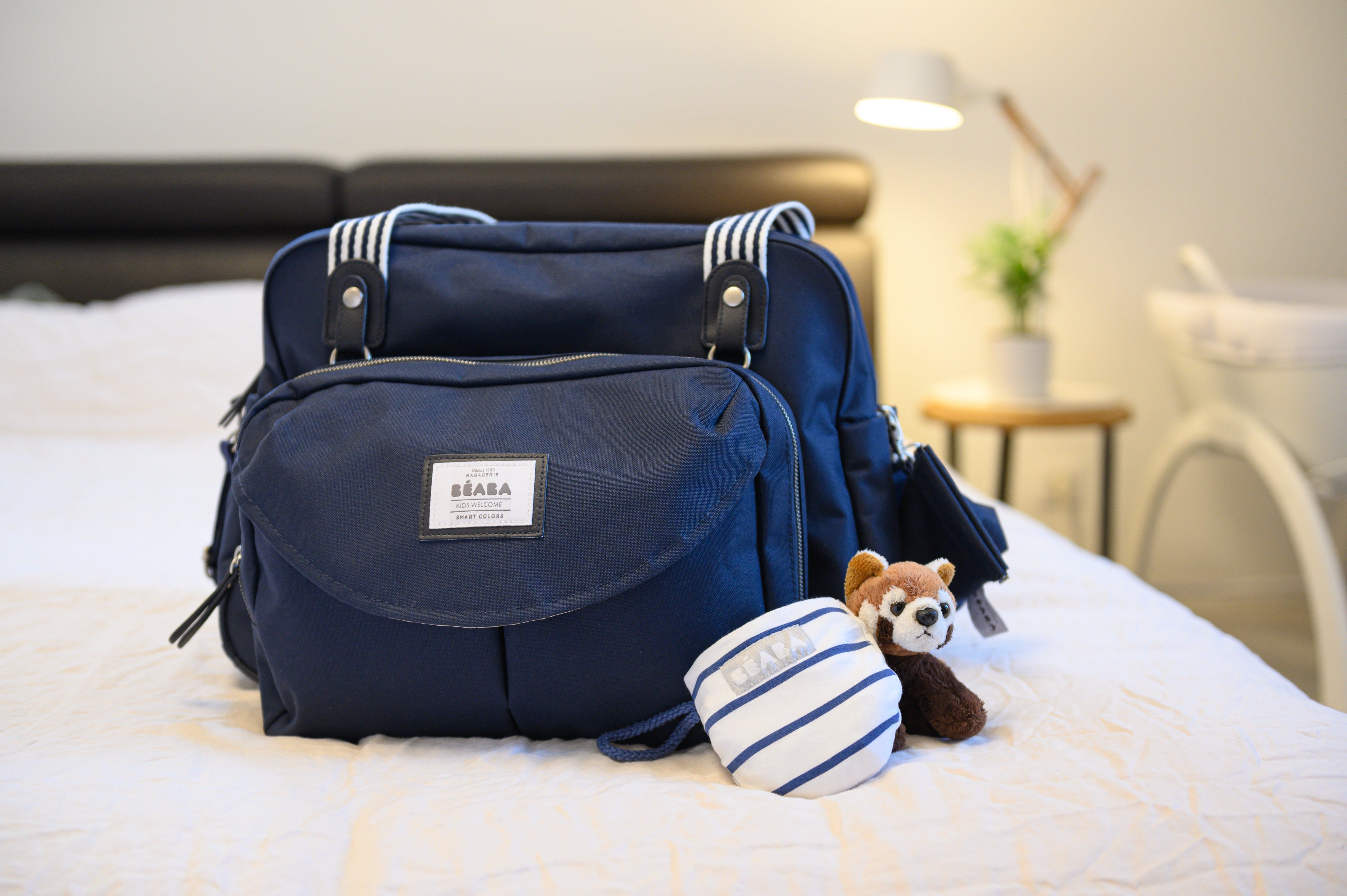 BÉABA Geneva II Changing Bag — Navy Blue