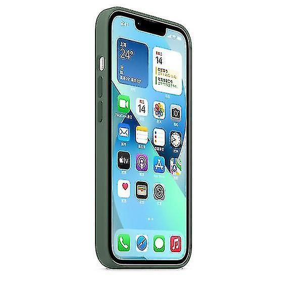 For iPhone 13 - Silicone Case With MagSafe, Full Protection Phone Cover