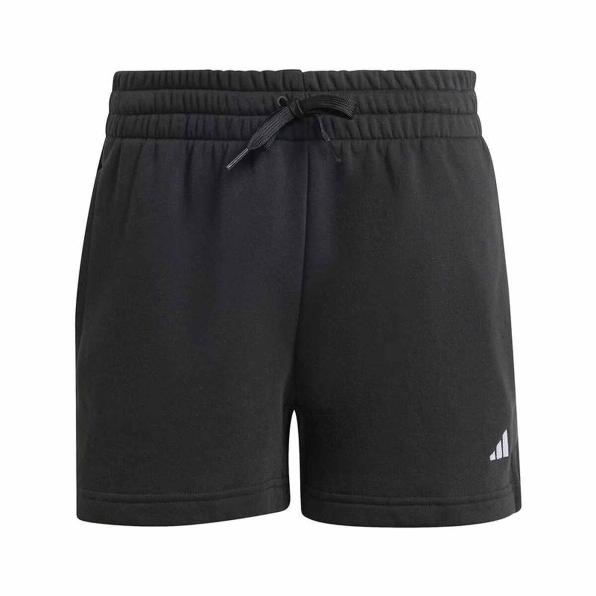 Sports Shorts Adidas Essentials Small Logo Fleece Shorts Black