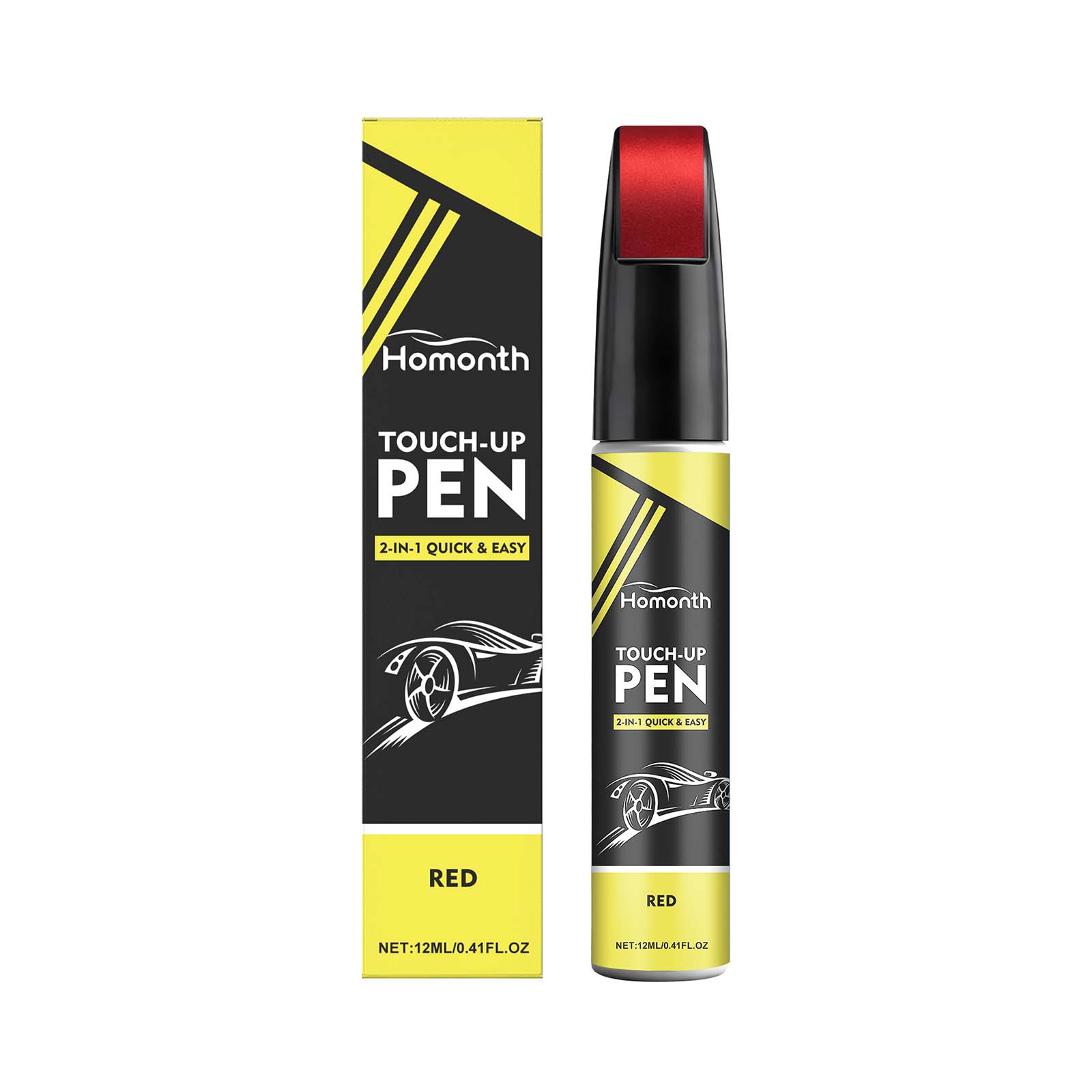Car Scratch Repair Pen, Quick Paint Surface Scratch Care, Easy DIY Repainting ,12ml