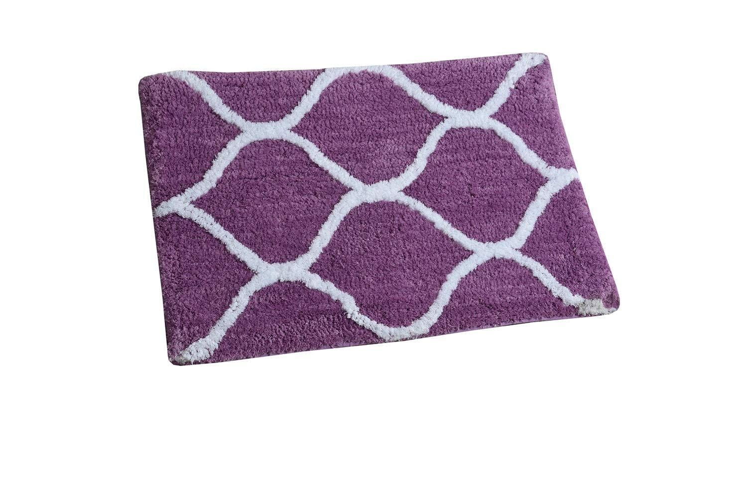 AIESY® Modern Microfiber Anti Slip haggy Soft Bathmat