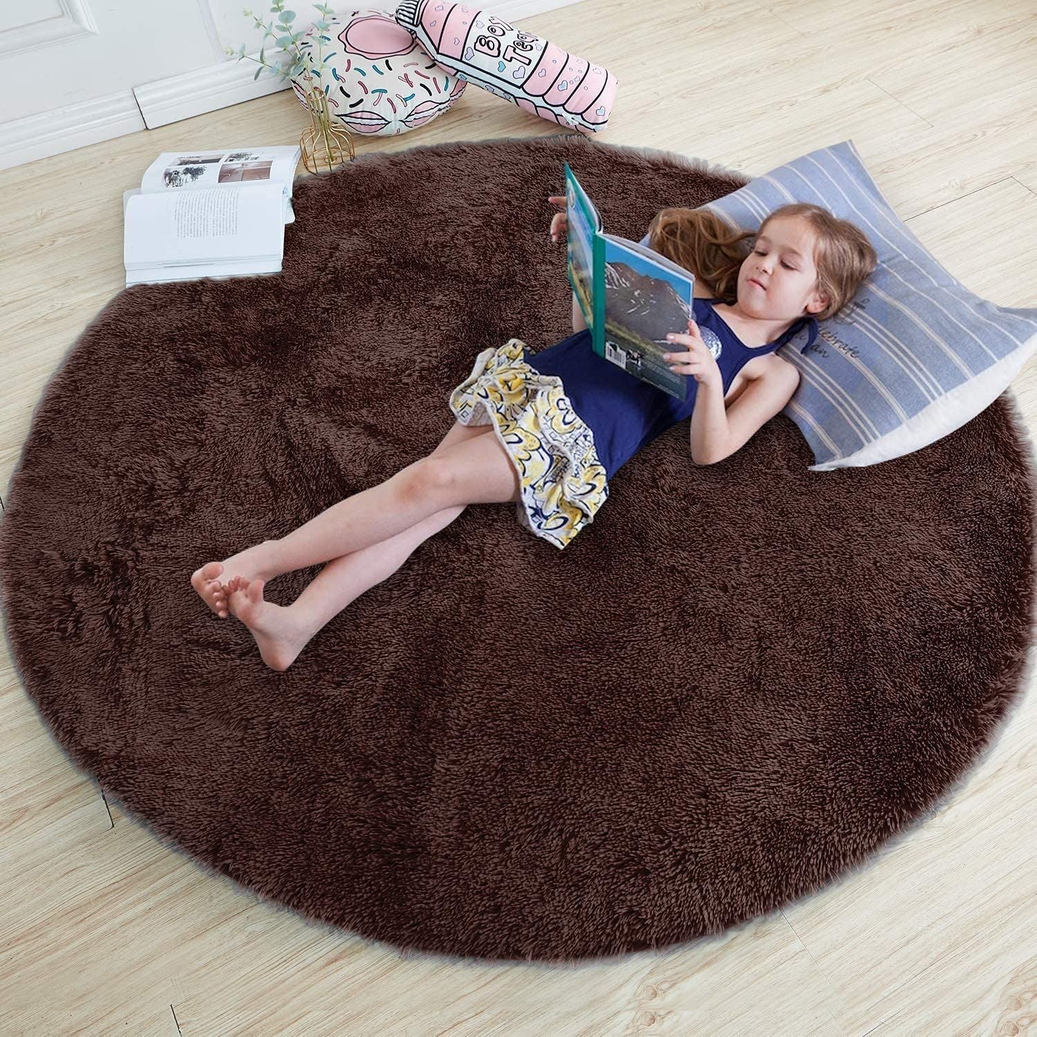 AIESY® Micro-Poly Shaggy Soft Touch Anti-Skid Door Mat for Home