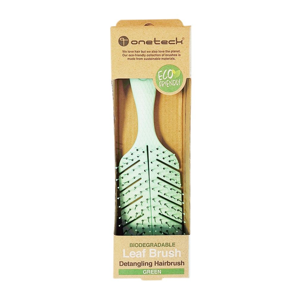 Onetech Biodegradable Leaf Detangling Hair Brush