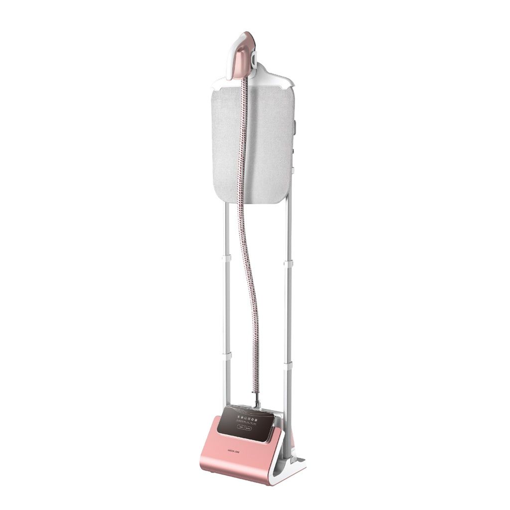 Green Lion Digital Garment Steamer, 1800W Vertical Clothes Steamer with 2.5L Water Tank, Pink