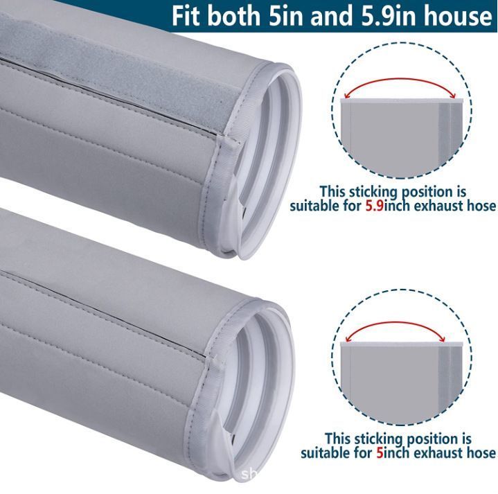 Portable Air Conditioner Hose Cover Wrap AC Hose Cover Duct Vent Cover